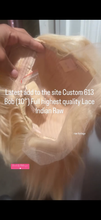 Load image into Gallery viewer, 613 full silk lace Indian Raw Wig