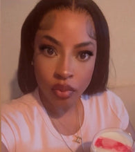 Load image into Gallery viewer, Plucked&amp;Bleached- Custom Raw-Virgin Wig! (Glue-less) Straight HD-Lace Frontal Wig 13x6 150% Density