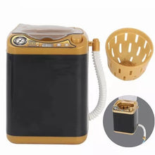 Load image into Gallery viewer, Large Pink or Black washing machine w/ drying bucket { batteries included}