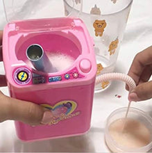 Load image into Gallery viewer, Large Pink or Black washing machine w/ drying bucket { batteries included}
