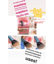 Load image into Gallery viewer, Large Pink or Black washing machine w/ drying bucket { batteries included}